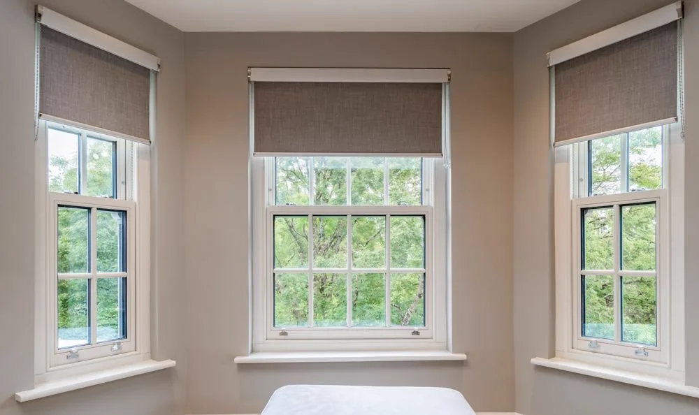 Blockout blinds fitted to a window — blockout blinds in Brisbane